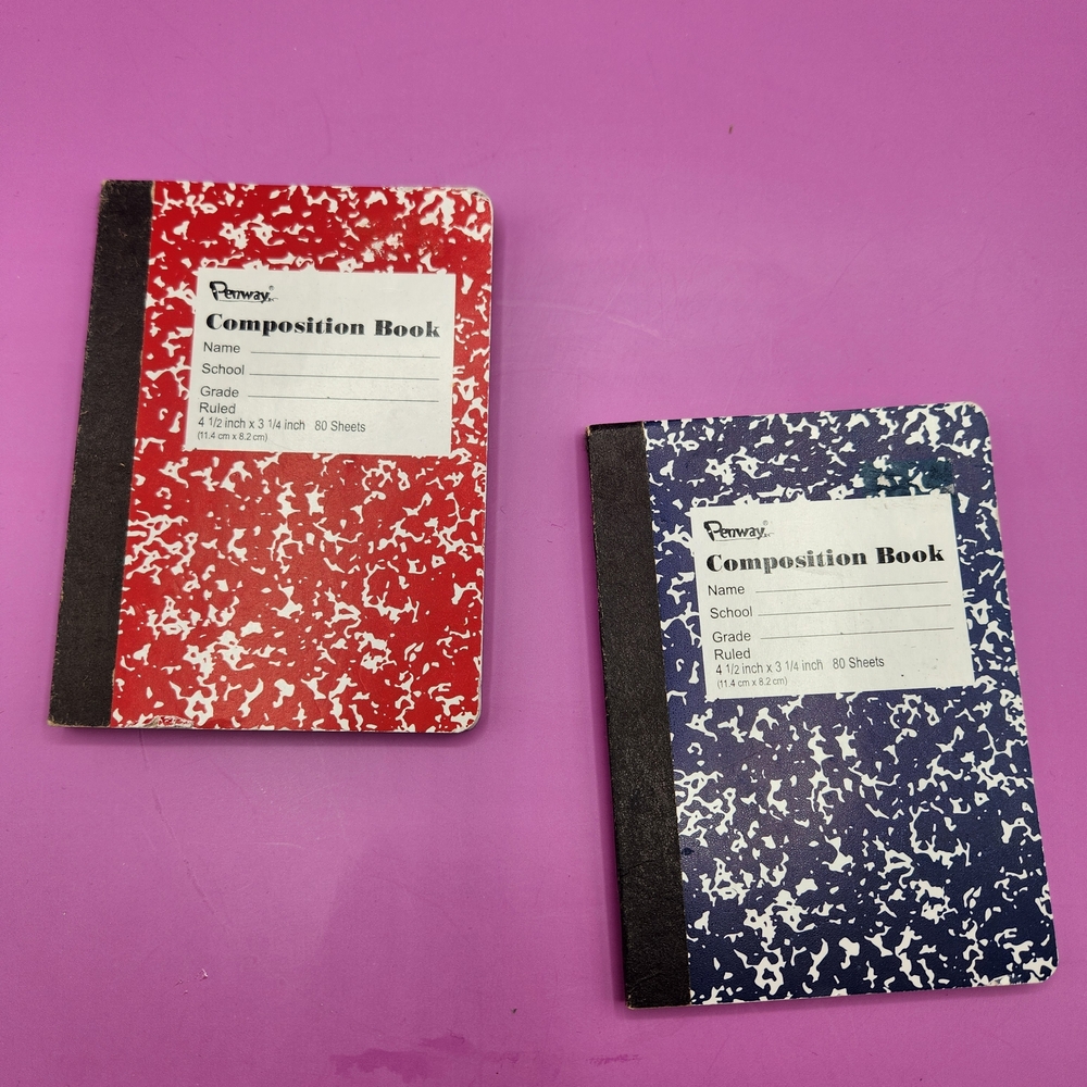 Mini Composition Notebooks
